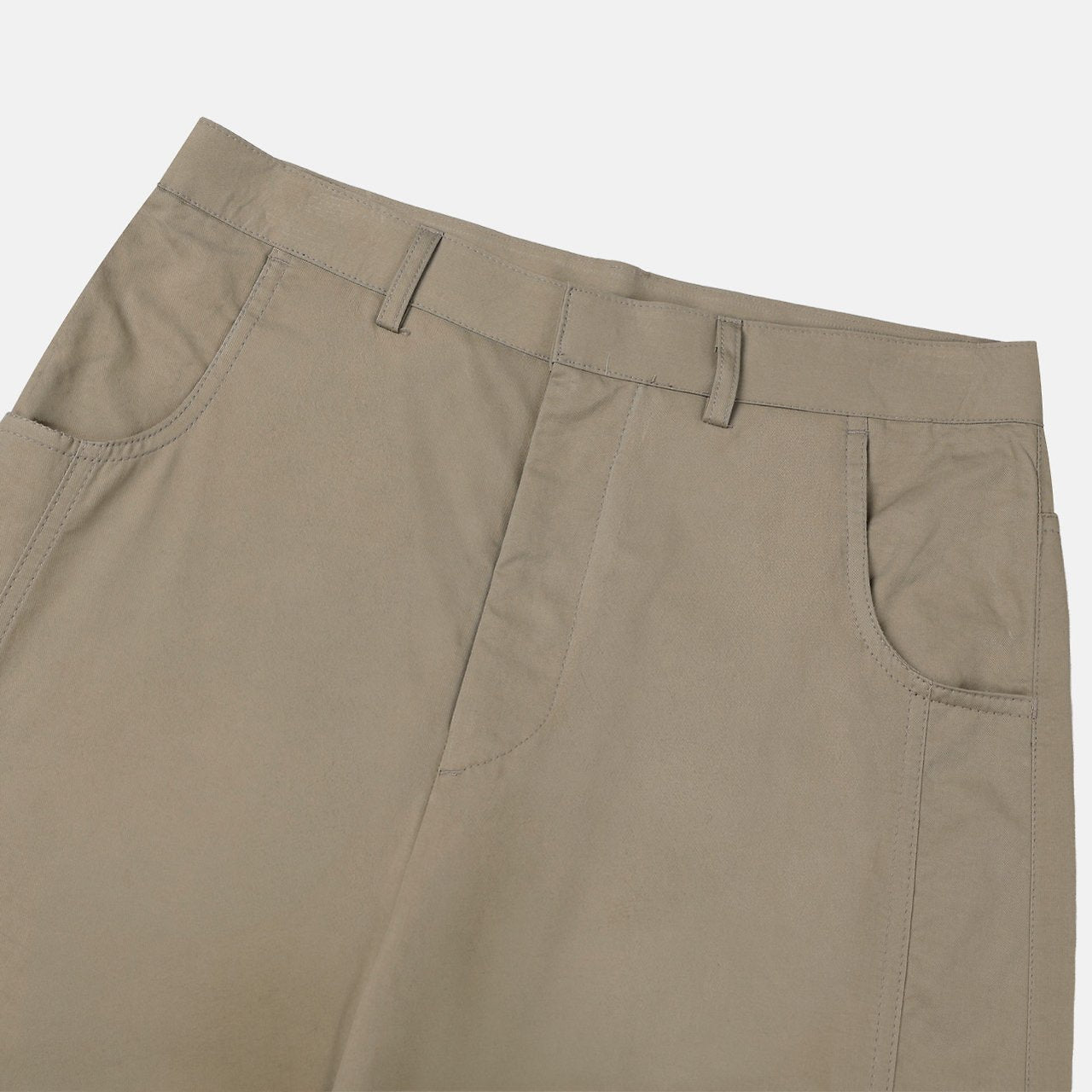 Soft Curve Wide Cotton Pants