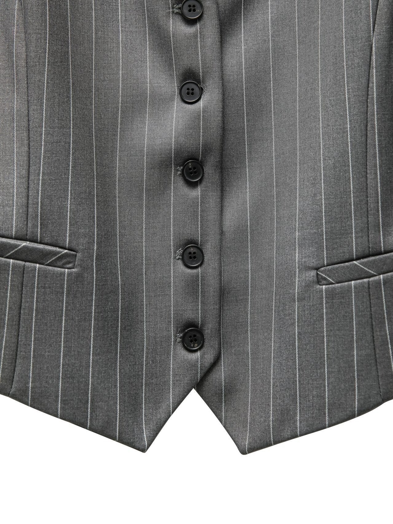 [PAPERMOON] SS / Wide Pin Stripe Set Up Suit Vest