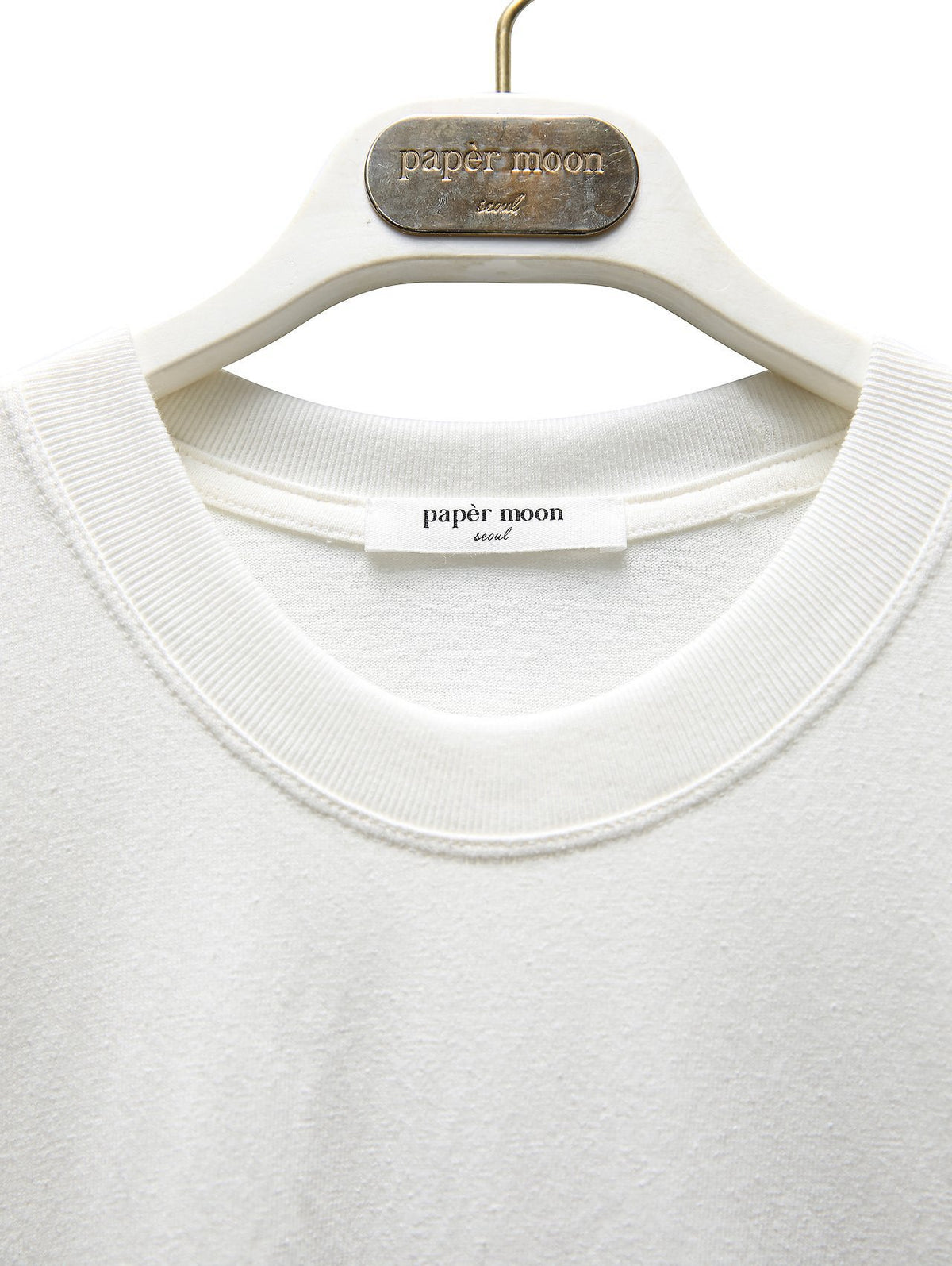 PAPERMOON ペーパームーン バケーションプリントピグメントTシャツ