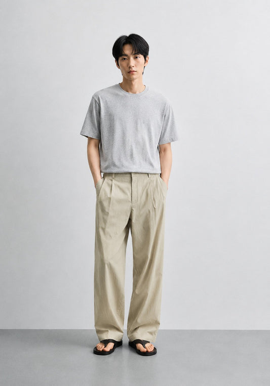 Or One-Tuck Chino Pants
