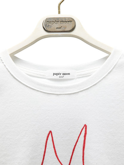 PAPERMOON ペーパームーン リトルバニークロップTシャツ