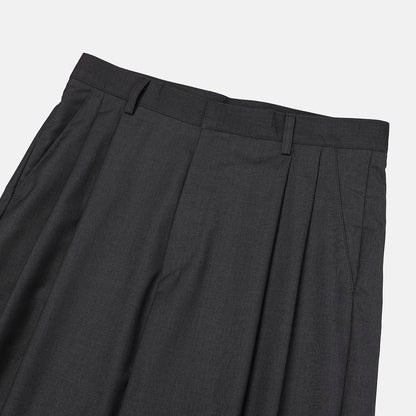 Two-Tuck Balloon Wide Slacks