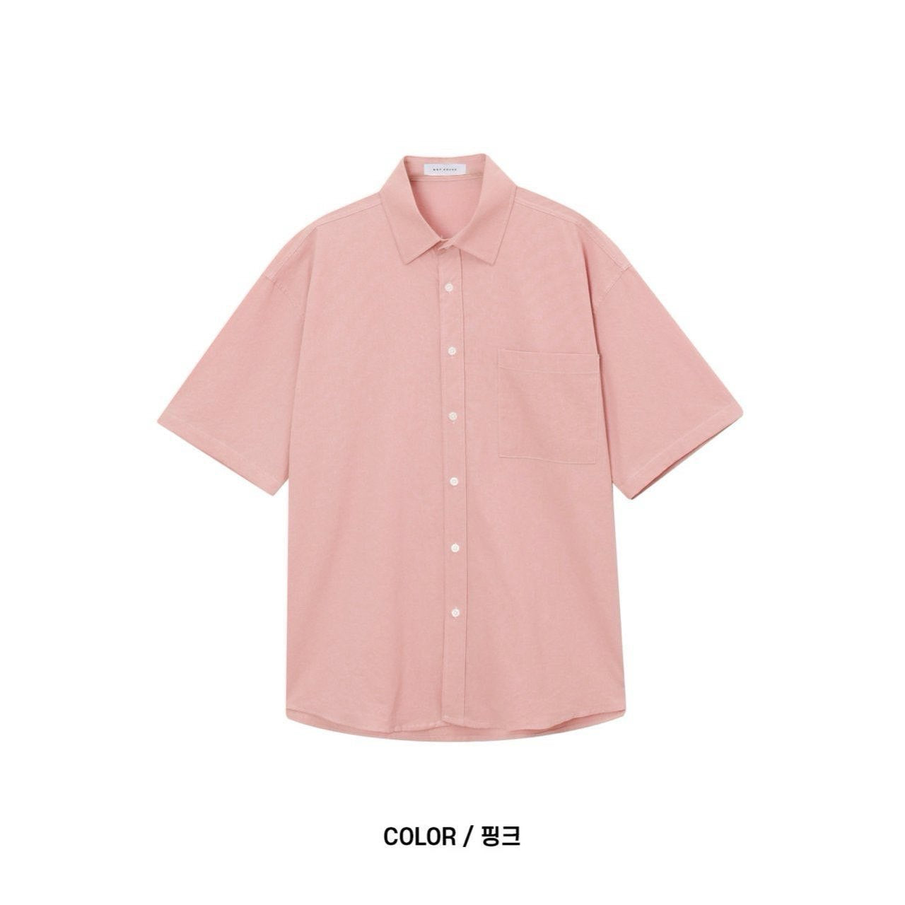 Pigment-Washed Nylon Shirt Jacket