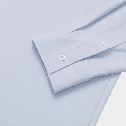 Pigment-Washed Nylon Shirt Jacket