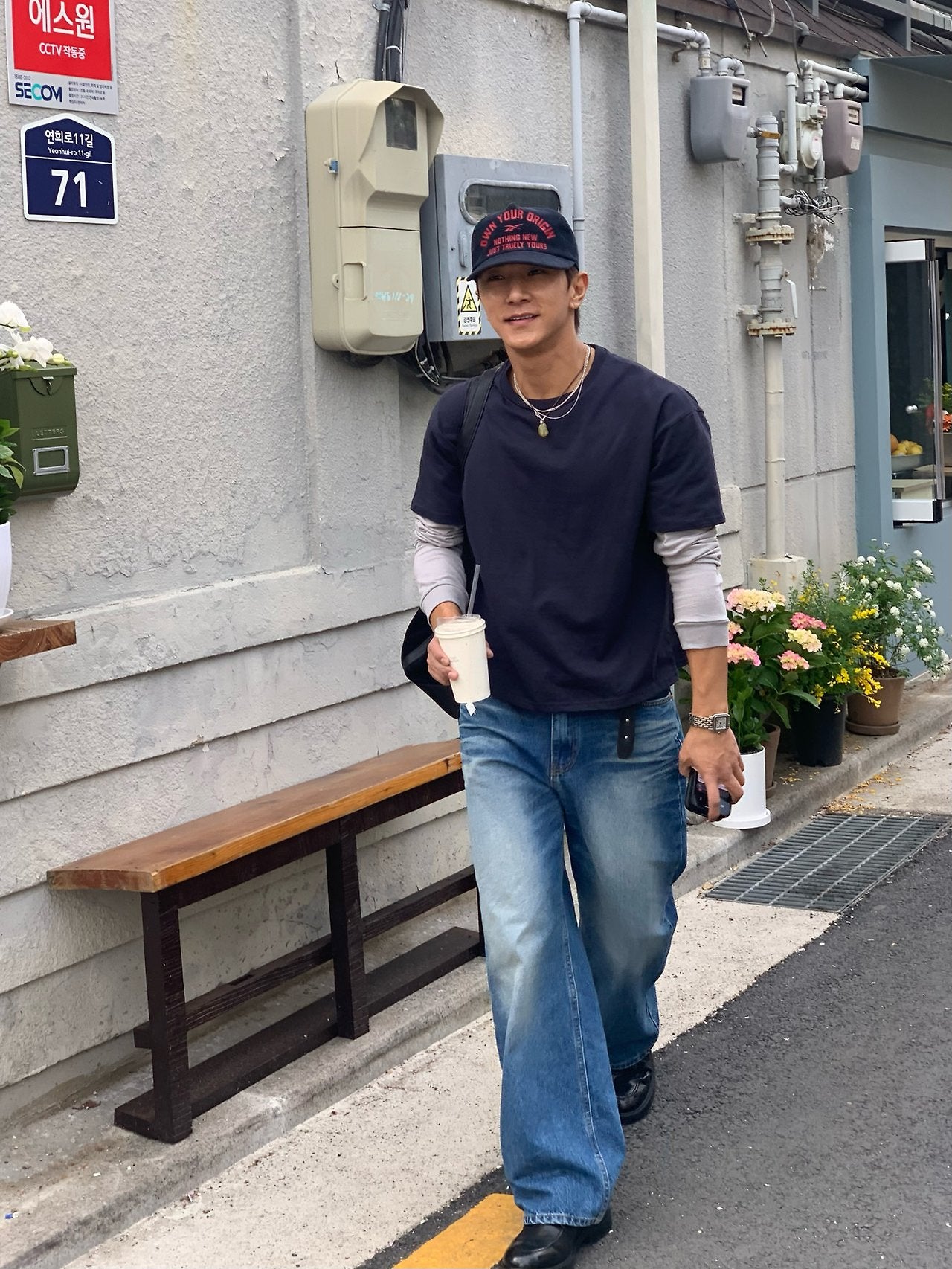 Pigment-Washed Nylon Shirt Jacket