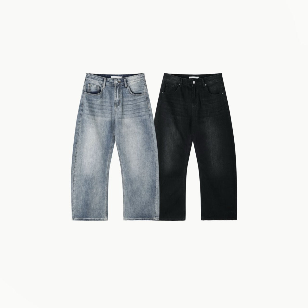 Soft Washing Balloon Denim