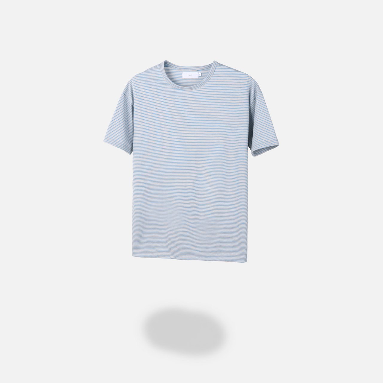 Pigment-Washed Nylon Shirt Jacket