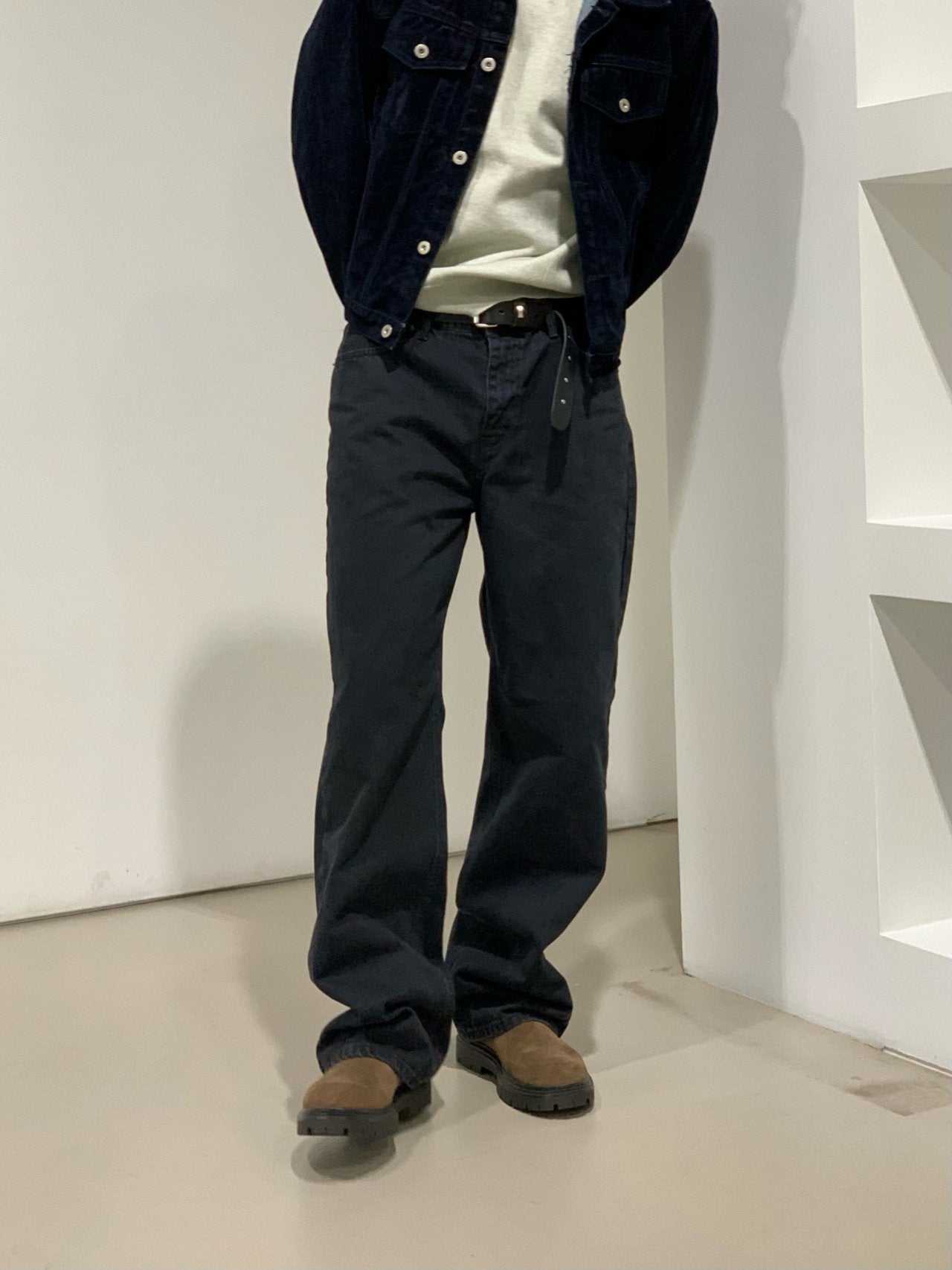 Dying Salt Straight Pants