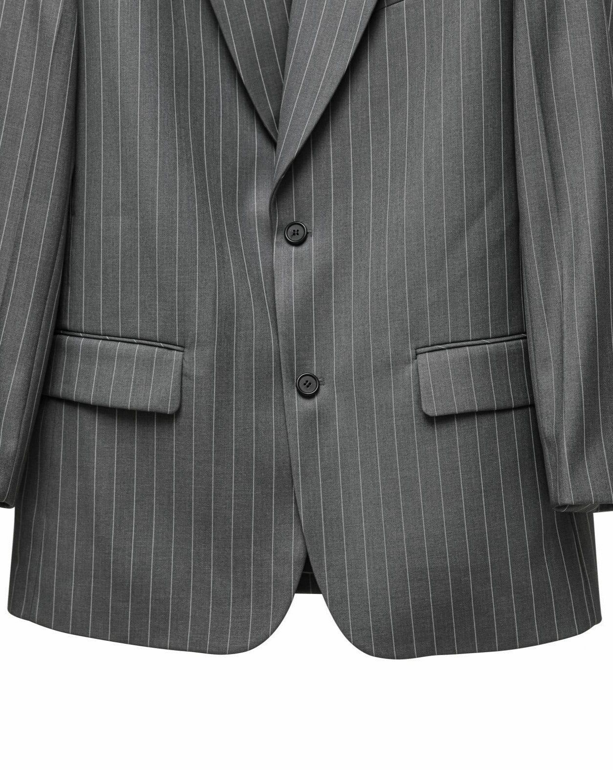 [PAPERMOON] SS / Wide Pin Stripe Set Up Suit Single Blazer