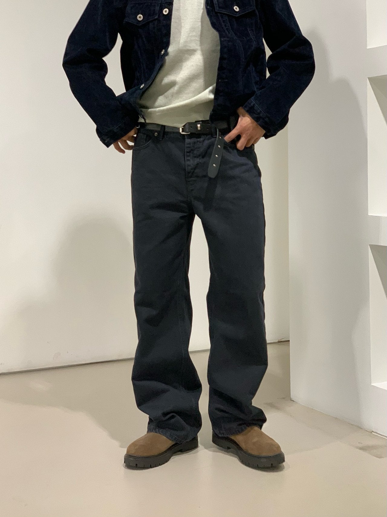 Dying Salt Straight Pants