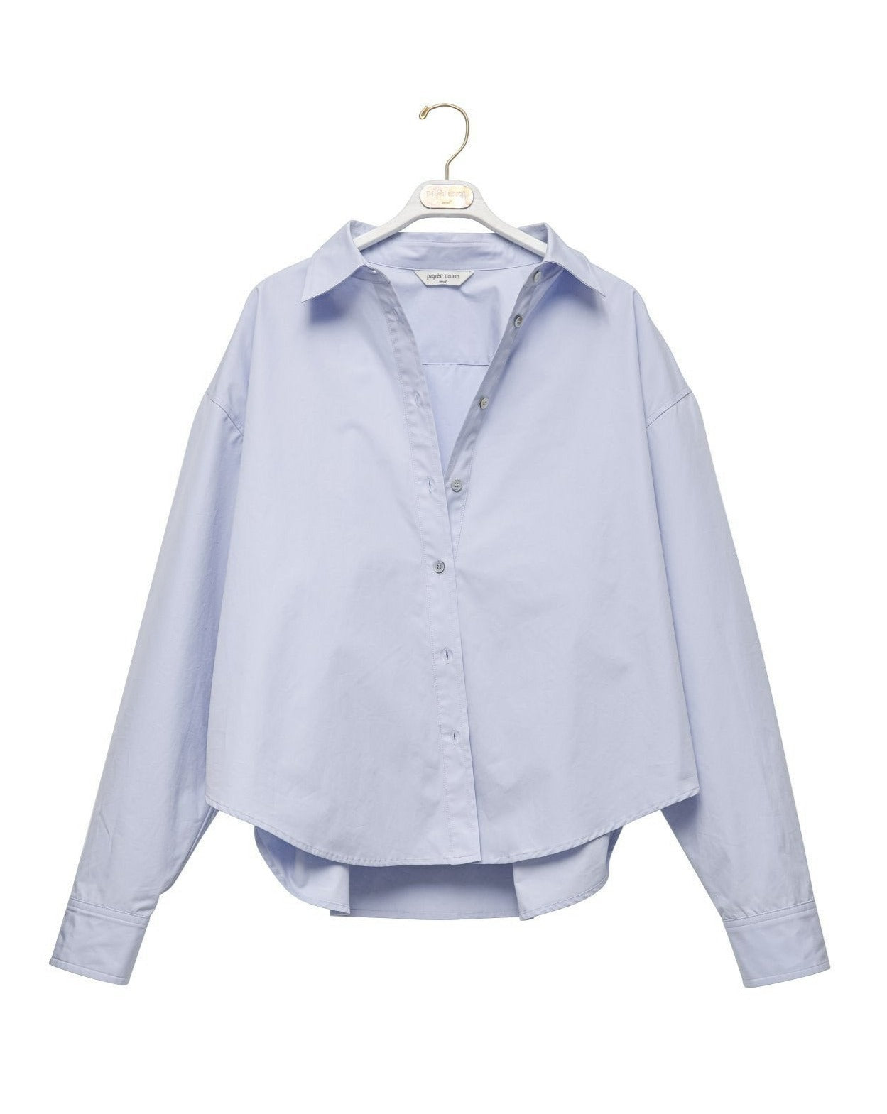 【PAPERMOON 페이퍼 문】SS / Swing Collar Cotton Button Down Shirt