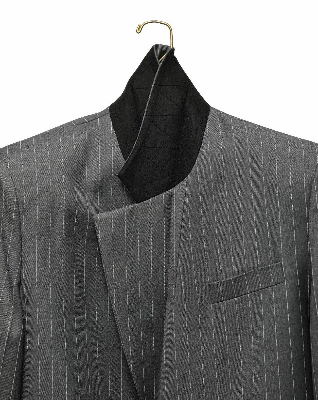 [PAPERMOON] SS / Wide Pin Stripe Set Up Suit Single Blazer