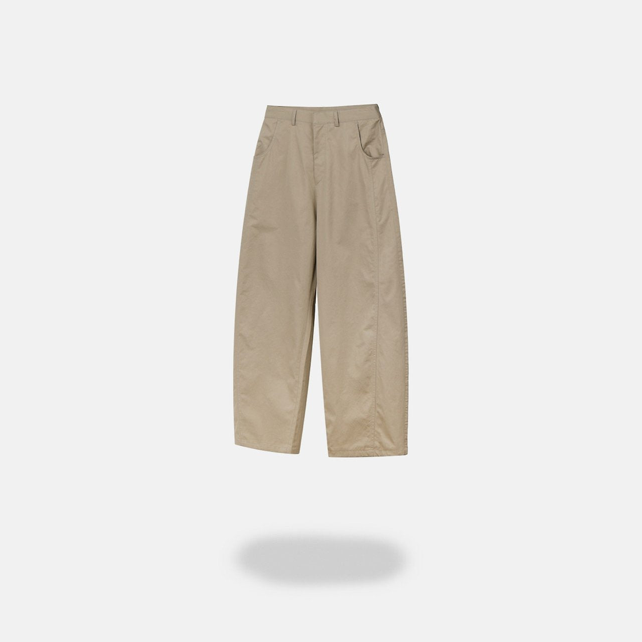 Soft Curve Wide Cotton Pants