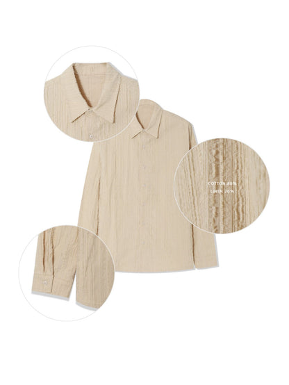 Cotton Cutoff Shirt
