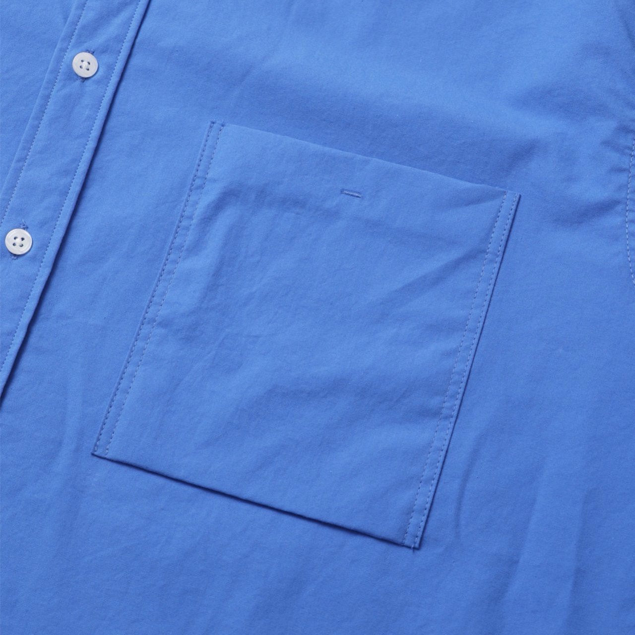 Pigment-Washed Nylon Shirt Jacket