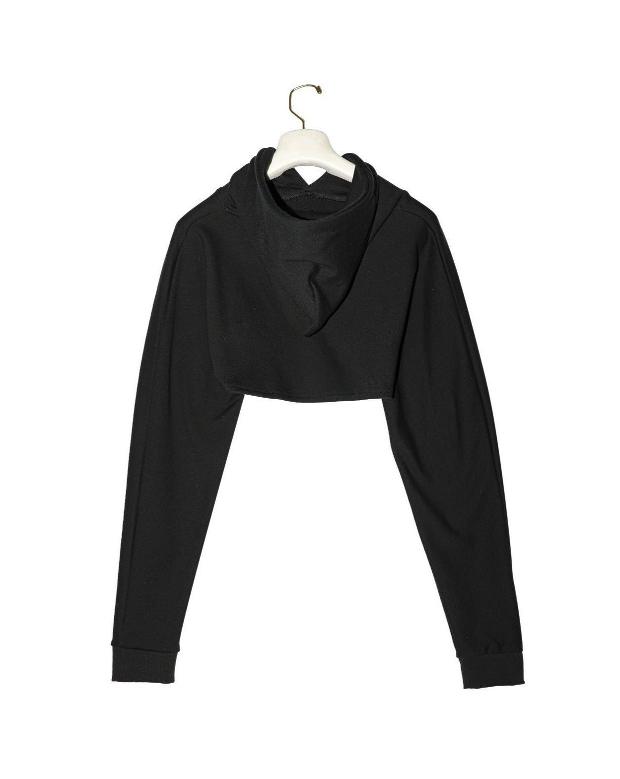 【PAPERMOON ペーパームーン】SS / Bolero Detail Cropped Sweat Hoodie