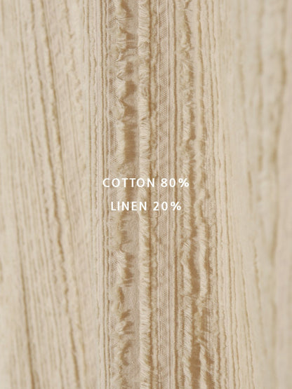 Cotton Cutoff Shirt