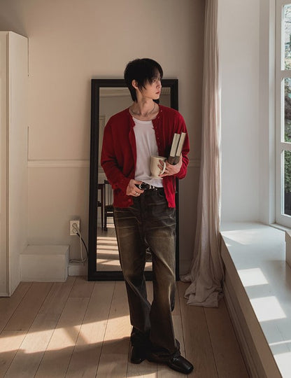 Phantom Flare Denim Pants