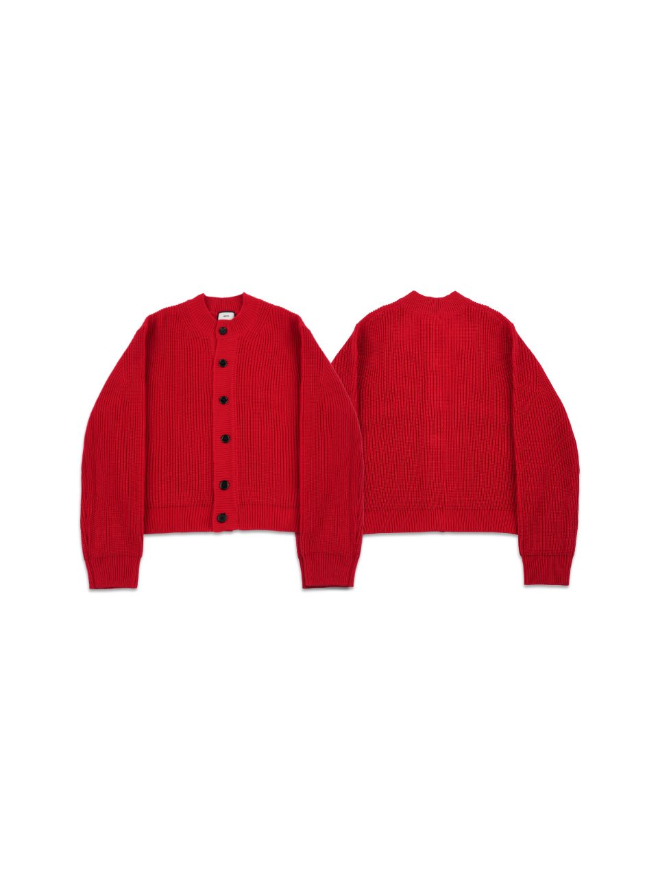 Crop Hacci Knit Cardigan