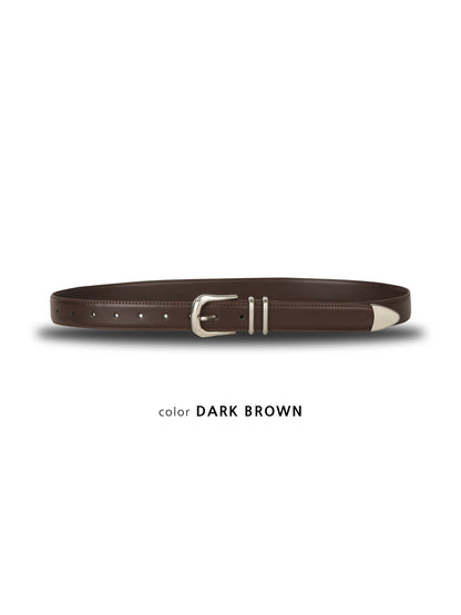 Pure Leather Minimal Belt