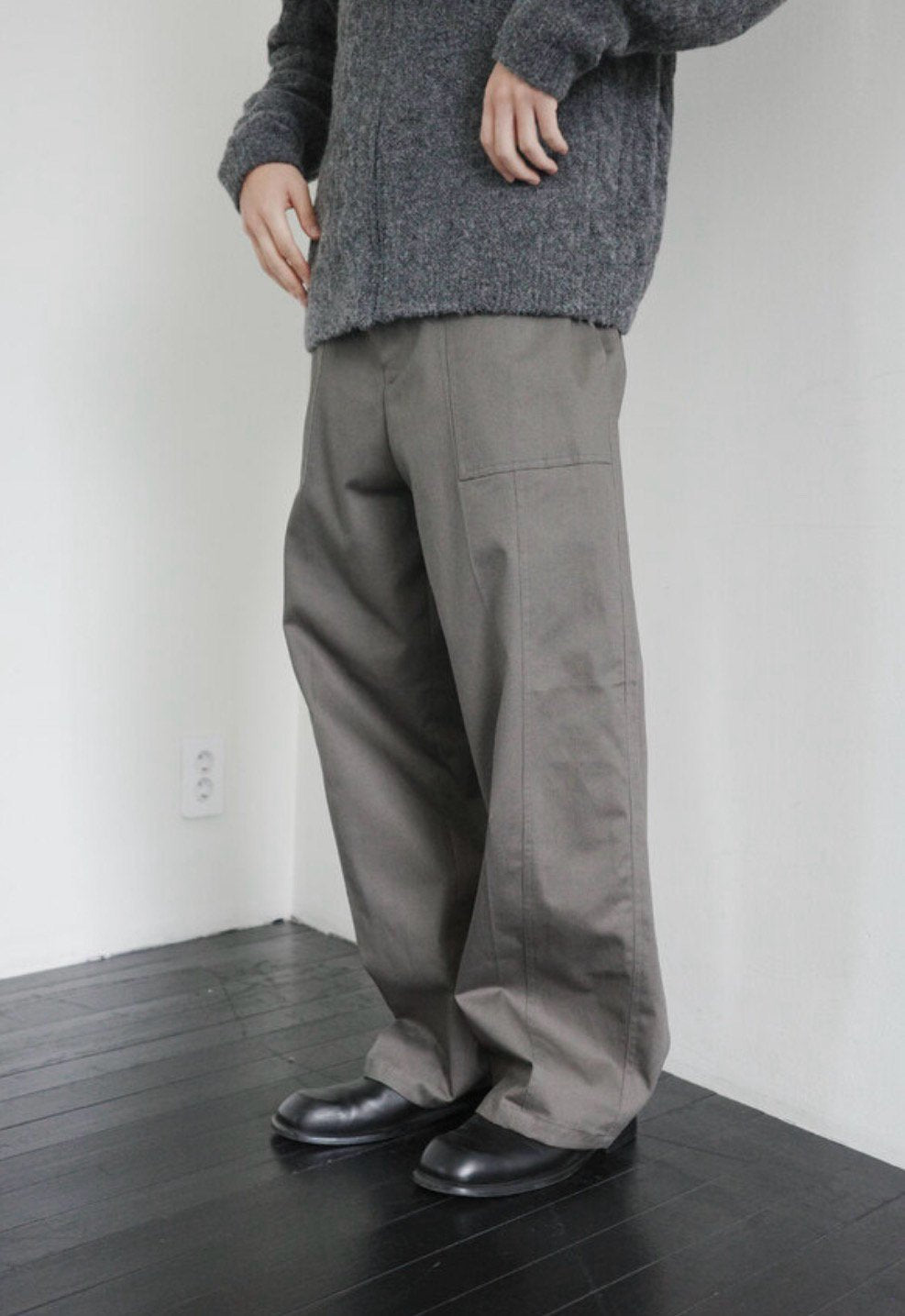 Out Balloon Cotton Pants