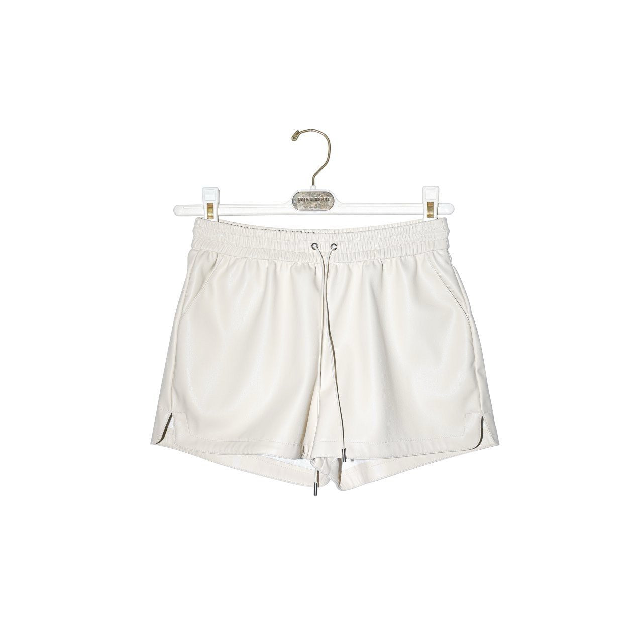 【PAPERMOON 페이퍼 문】SS / Faux Leather Shorts