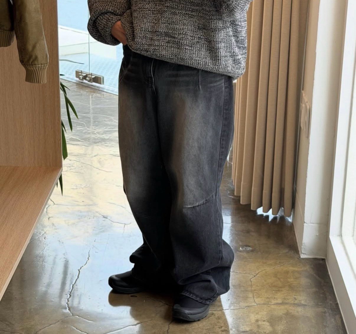 Drift Cut Denim Pants