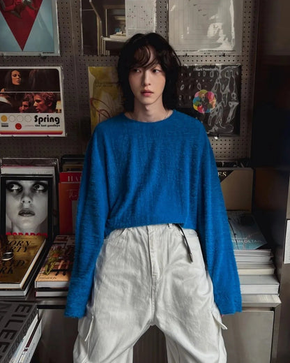Shaggy Crew Knit