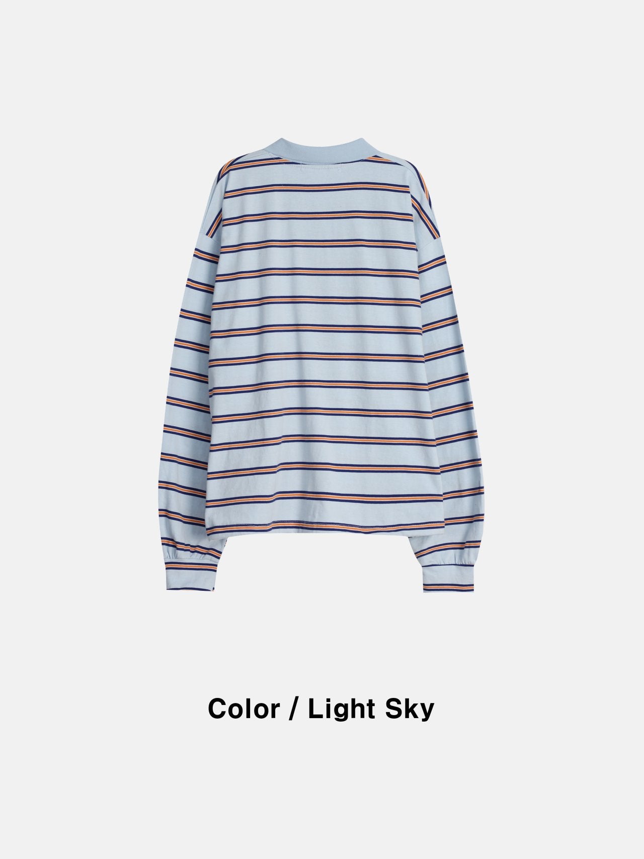 STRIPED RUGBY POLO SHIRT