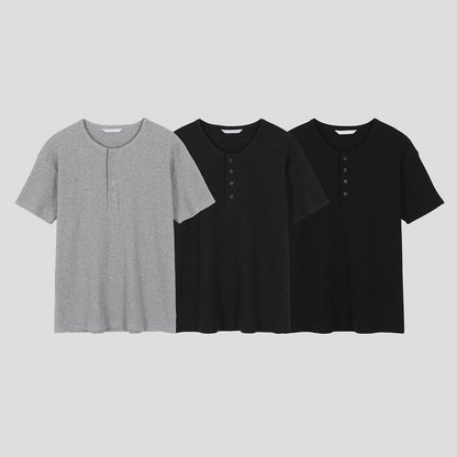 Lego Waffle Henley Knit T-Shirt