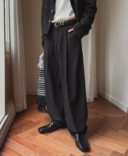 Flera Wool Wide Slacks