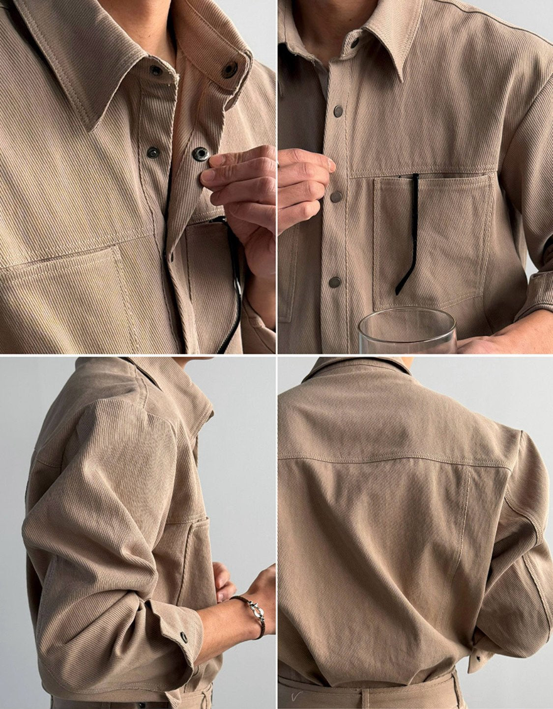 Need Cropped Shirt Jacket
