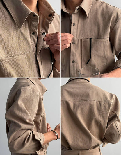 Need Cropped Shirt Jacket