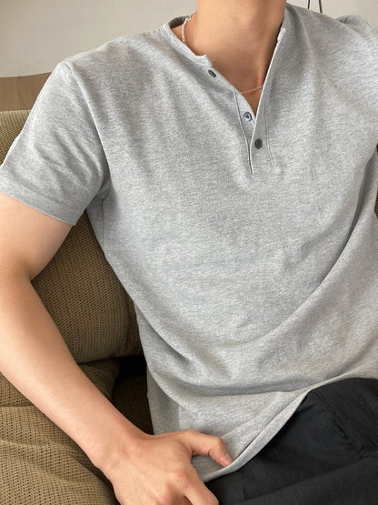 Tami Muscle Henley Tee