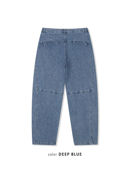 Stripe Denim Curve Pants