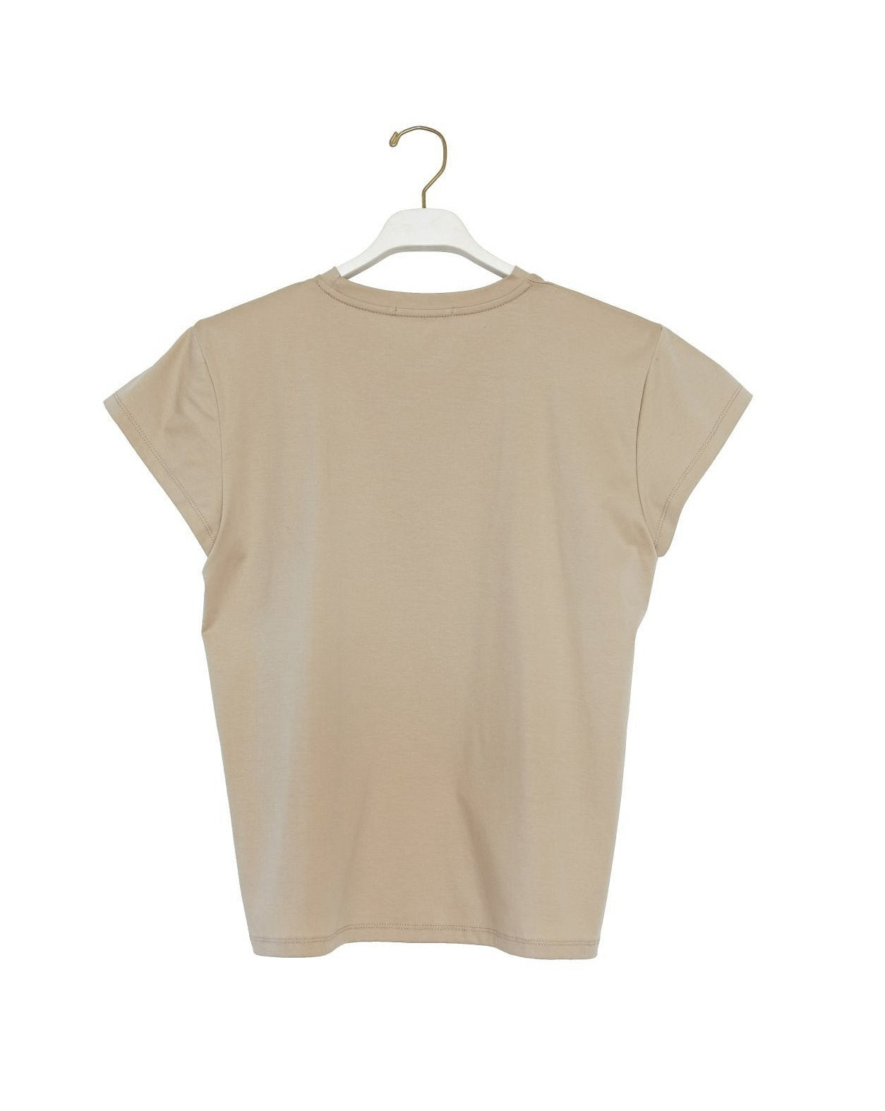 【PAPERMOON 페이퍼 문】SS / Premium Cotton Classic Slim Padded T - Shirt