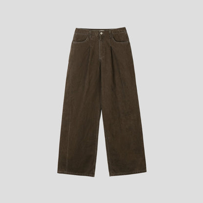Puckered Wide Pants