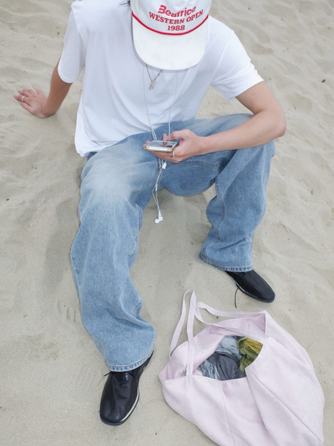Sagging Baggy Denim Jeans