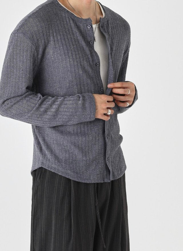 Linen Knitted Cardigan