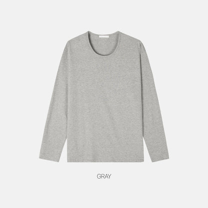 Essential U-Neck Long Sleeve Tee