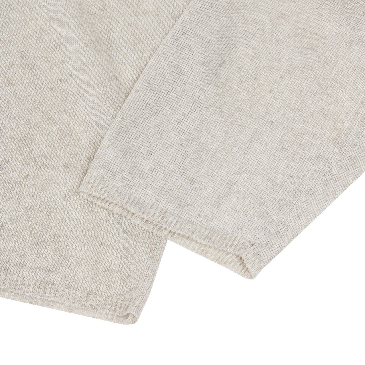 Slick V-Neck Linen Knit