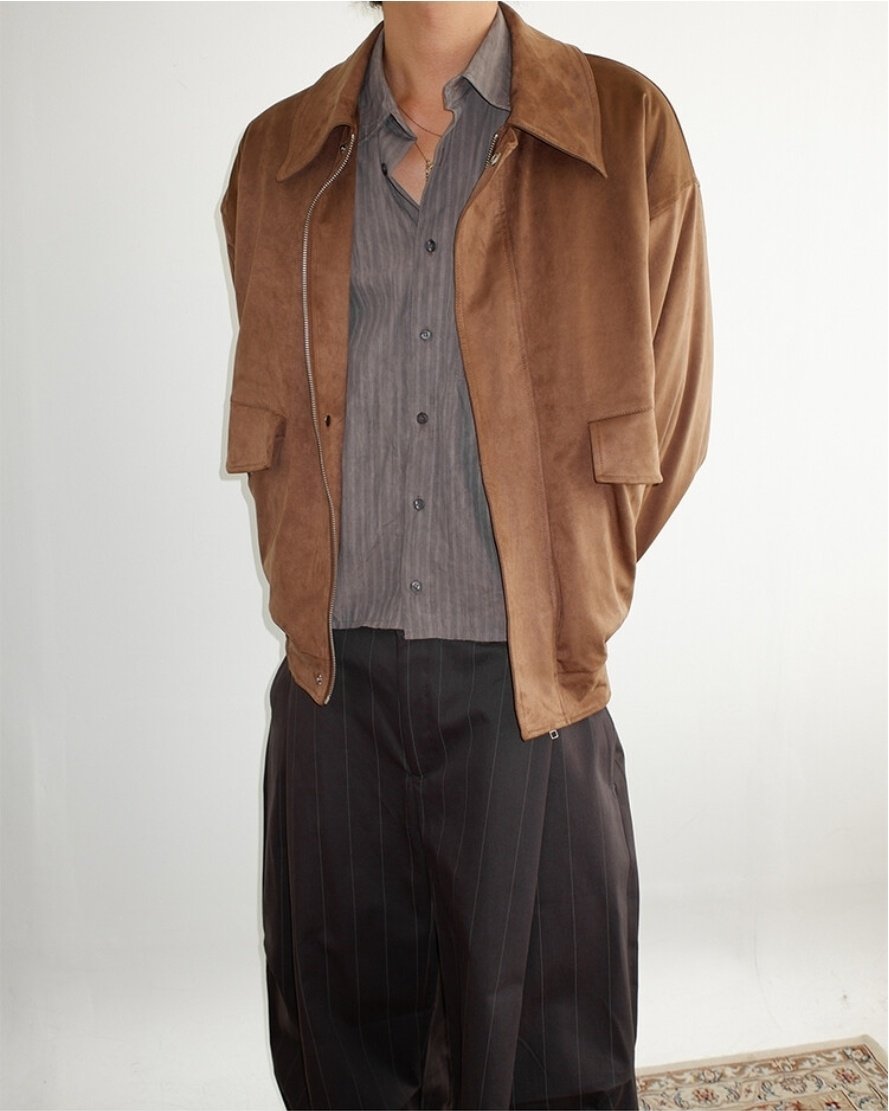 Suede-Touch Field Blouson