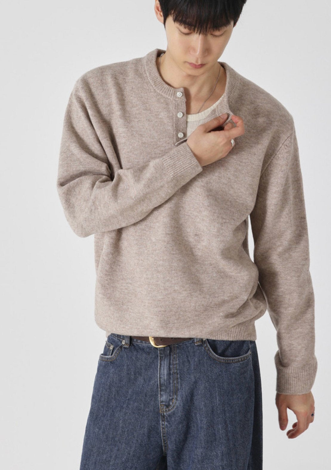 Ness Daily Henlyneck Knit