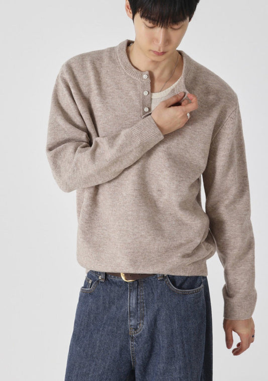 Ness Daily Henryneck Knit