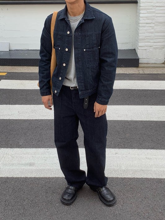ラゲッジ リブド デニム ジャケット