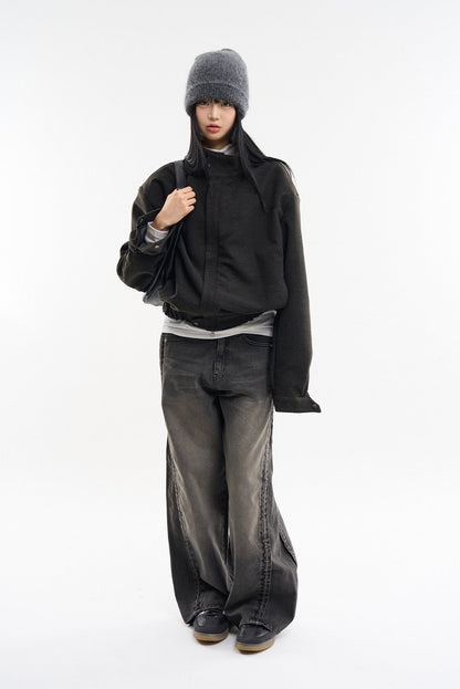 Buff Shoulder Blouson