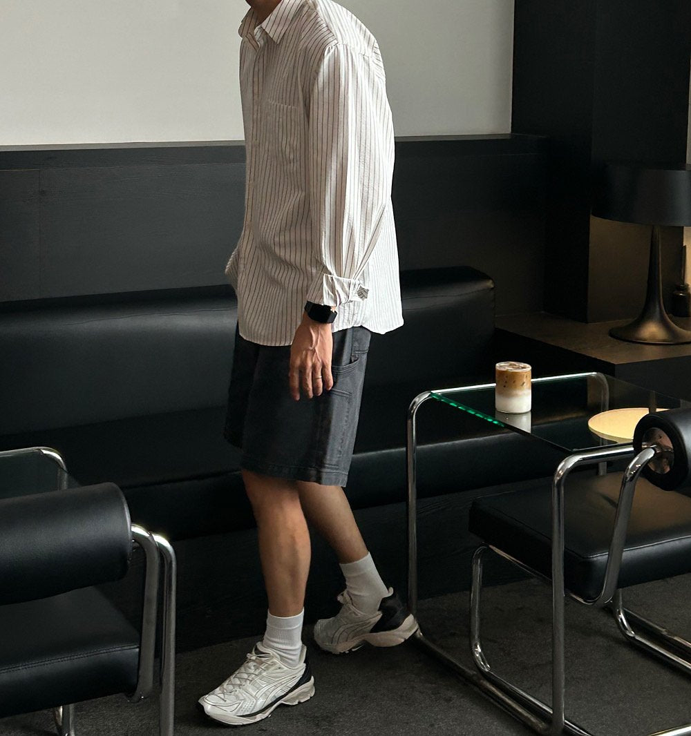 Air Seersucker Stripe Shirt