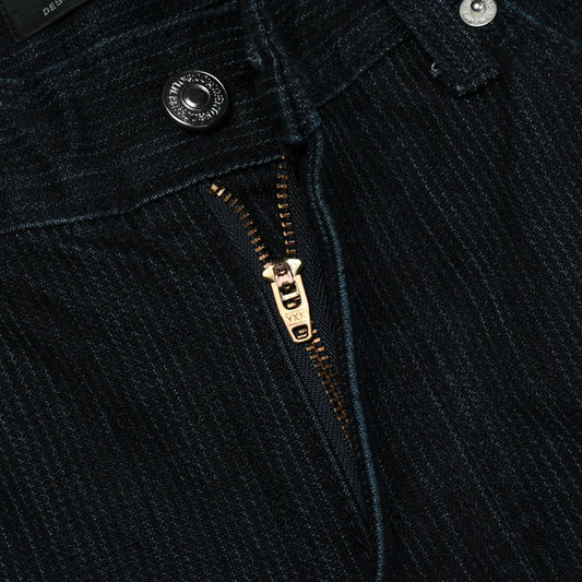 Luggage Ribbed Denim Set-up