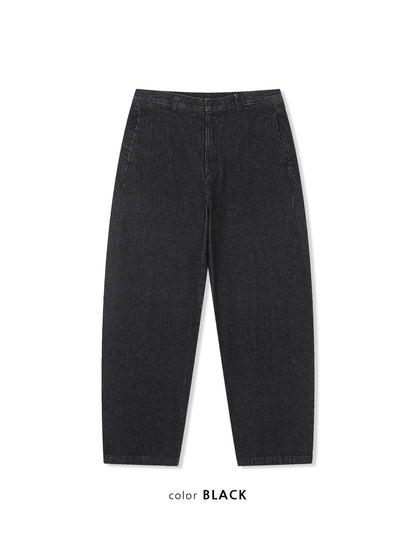 Stripe Denim Curve Pants