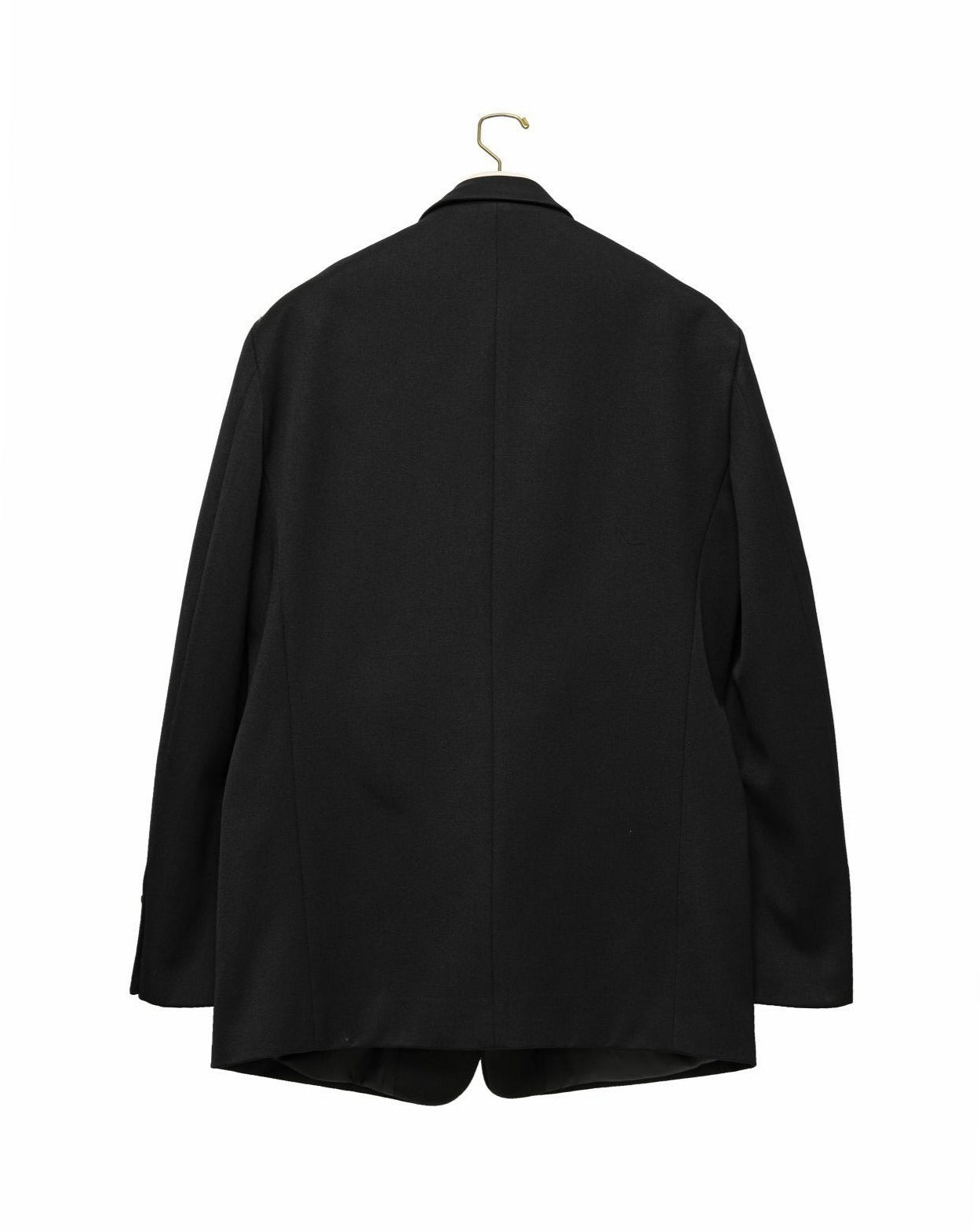 【PAPERMOON ペーパームーン】SS / Satin Peaked Lapel Oversized Tuxedo Blazer